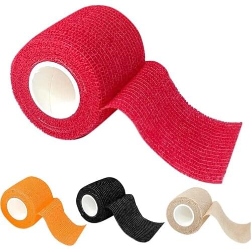 Athletic Elastic Cohesive Bandage 2 Inch X 5 Yards for Sports Injuries Treatments and Recovery First Aid Vet