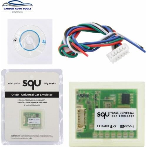 Universal Car Emulator SQU OF80/ OF68 Immo Programs Tacho Programs For Seat Occupancy Sensor Programs