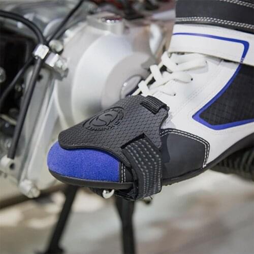Motorcycle Shift Pad Riding Boot Protector Gear Shifter Guard Gear Shift Pad Adjustable Motorcycle Shoe Cover Moto Accessaries