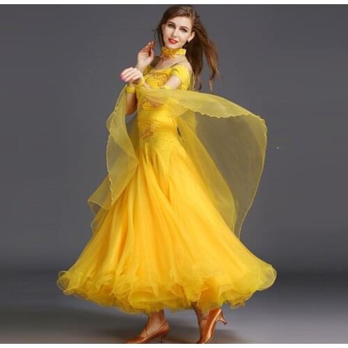 Ballroom dance competition dresses dance ballroom waltz dresses standard dance dress standard ballroom dress woman dance wear