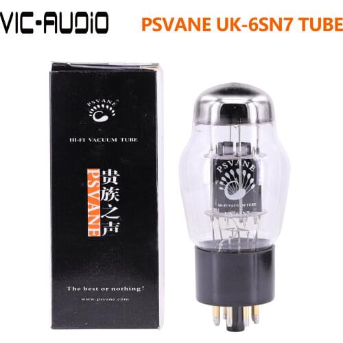 1Piece New Psvane Tube UK-6SN7(6SN7) HIFI Tube 8PINS Tube Free Shipping