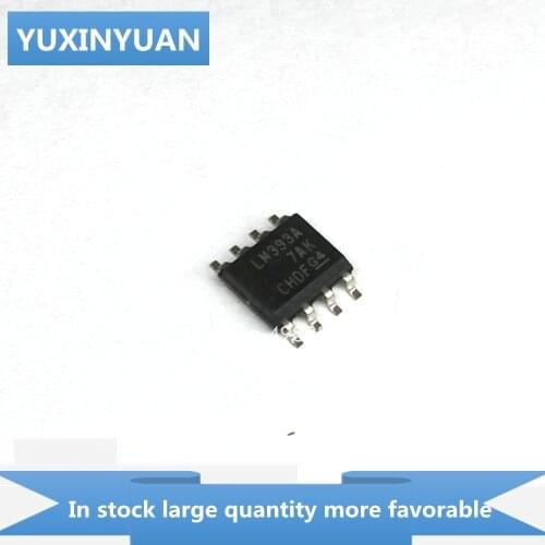 10PCS/LOT LM393A LM393 393A SOP8 in stock