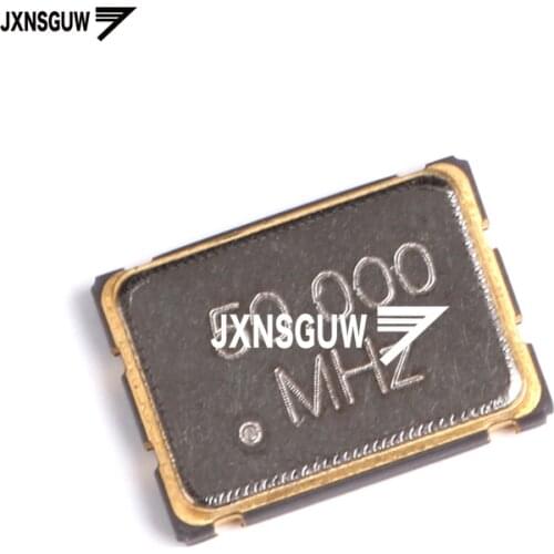10PCS SMD active crystal oscillator 7050 50.000MHz 25PPM 3.3V 5*7mm 4 feet 5070 resonator