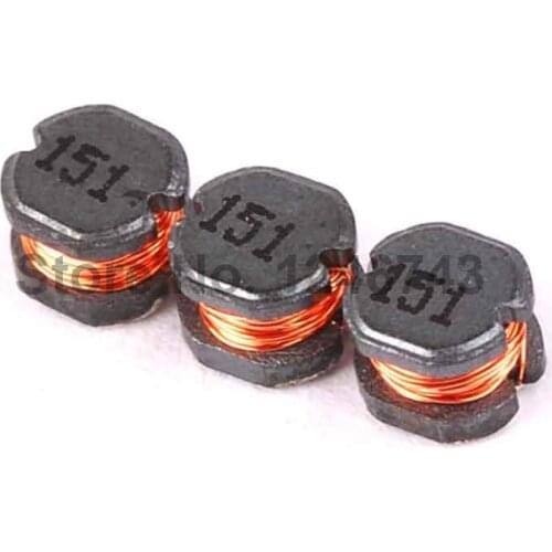 50PCS CD43 150UH(151) SMD Power Inductor 4*4*3MM