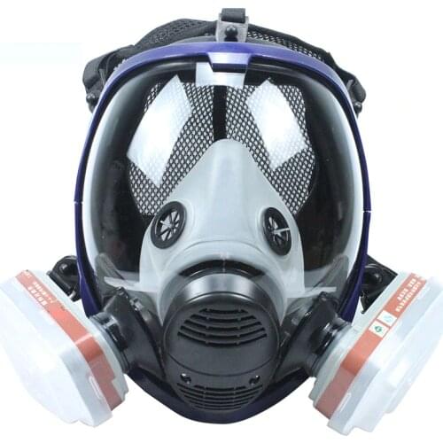 7 in 1 2pcs 6001CN Organic Vapor Cartridge,2pcs 5N11 Particulate Cotton Filter,2 pcs 501 Filter Cover Filter combination PM011