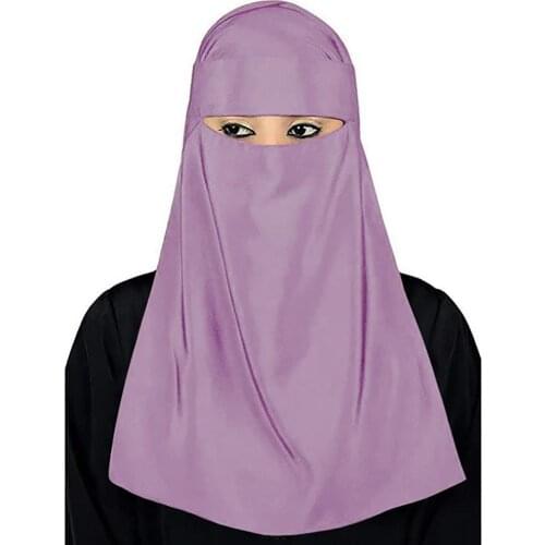 Arab Muslim Women Turban Hijab Niqab Islamic Face Mask Cover Scarf Shawl Womens Hijabs