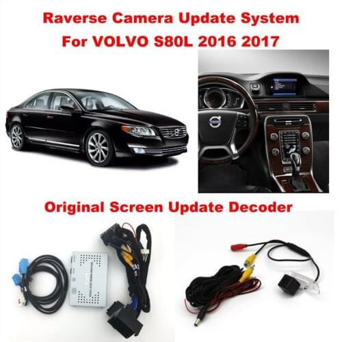 For Volvo S80 S80L 2015-2017 Original Screen Update System/Track Image+Reverse Camera/Digital Decoder