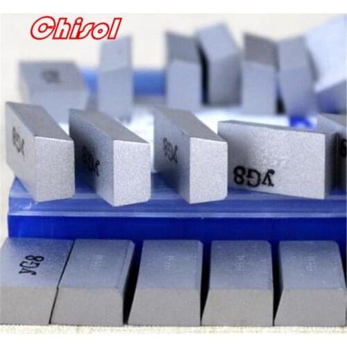 Free shipping cnc carbide welding inserts 30pcs/lots D218B YW1 YW2 YG8 YG6 YT5 YT14 YT15 welding blade tips cutting tools