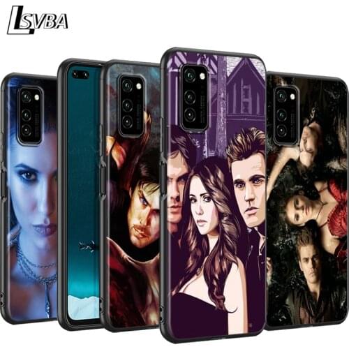 The Vampire Diaries Silicone Phone Case for Huawei P30 P20 P40 Lite E Pro P Smart Z Plus 2019 P10 P9 Lite Black Cover