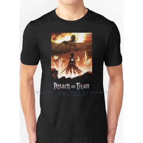 Attack On Titan The Final Season 4 T Shirt 100% Pure Cotton Attack On Titan Recap Hajime Isayama Final Season Release Date