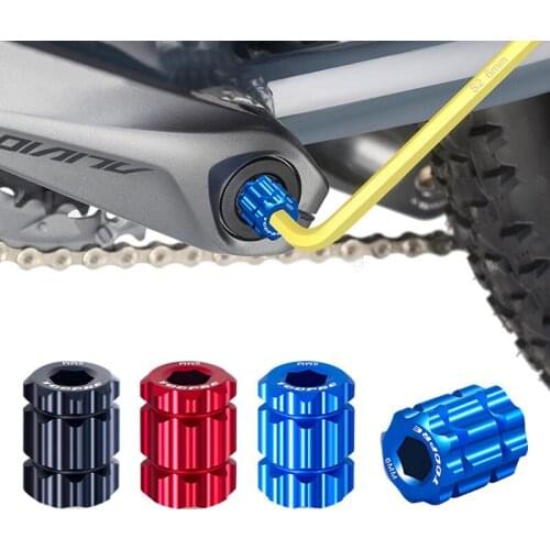 TOOPRE One Hollow Plum Blossom Crank Cover Removal Tool Mountain Road Bike Aluminum Alloy Sprocket Wrench JC