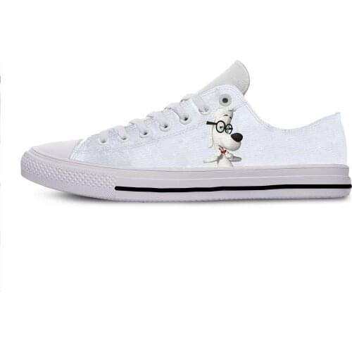 2019 Hot Cool Fashion Pop Funny Summer High Quality Sneakers Handiness Casual Shoes 3D Printed For Men Women Mr. Peabody Sherman