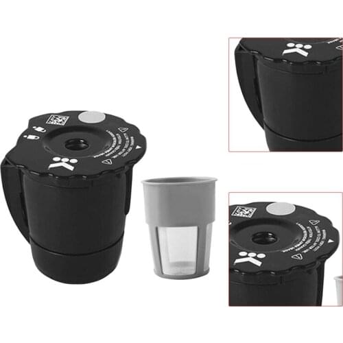 Reusable Ground Coffee Filter Compatible with for Keurig My K Cup 2.0 and 1.0 Upgrade Ground Coffee Filter Refillable