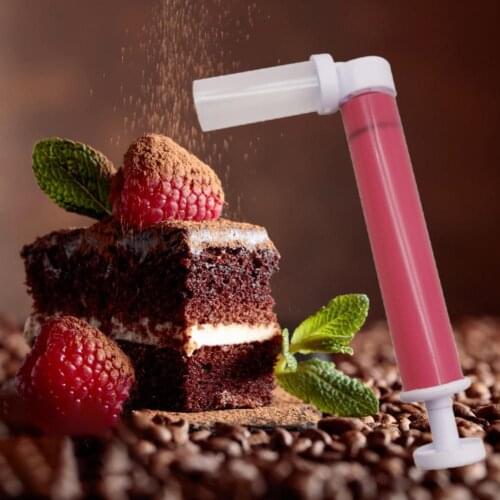 New 1Set Cake Manual Airbrush Durable Creative Originality Portable Cake Manual Airbrush for Home Baking Kitchen Accessories