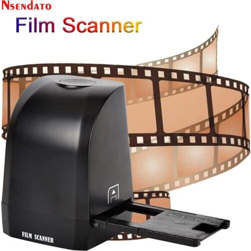 35mm 135mm Portable Film digital Scanner 8MP Color Photo Scanner Convert Save Film Negatives & Slides Directly on Your Computer