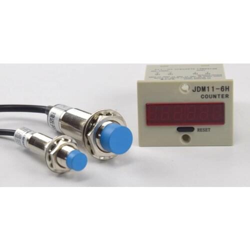 Counter Electronic Digital Display Photoelectric Infrared Assembly Line Automatic Magnetic Induction Counter Industry