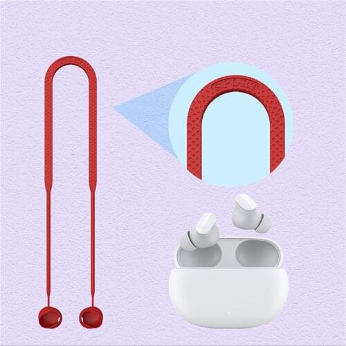 For Beats Studio Buds Bluetooth Headset Accessories Silicone Anti-Lost Rope Neck Lanyard