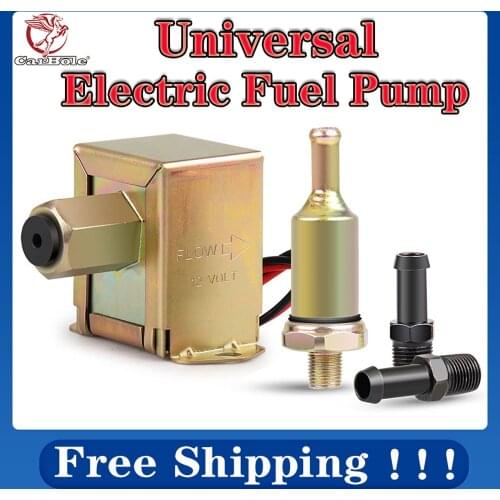 12V Standard Facet Universal Electric Fuel Pump Metal for Petrol & Diesel 2.5-4 PSI