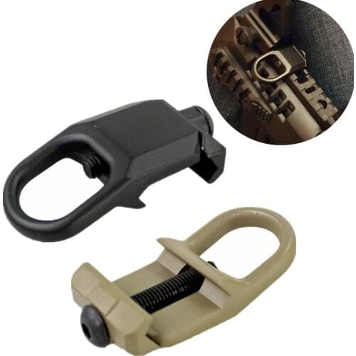 Tactical Quick Detach GBB Buckle Sling Steel Mount Attachment Adapter Fit 20mm Rail Hunting Airsoft Rifle Gun Accessories