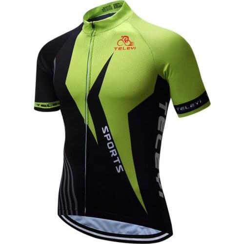 Teleyi 2017 Men Sport Cycling Jersey Ropa Ciclismo MTB Bike Jersey Clothes Breathable Summer Cycling Clothing Bicycle Sportswear