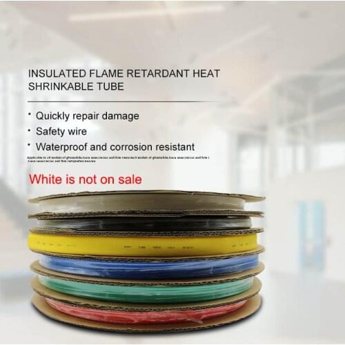 1.5/2/2.5mm Assorted Polyolefin Heat Shrink Tube Cable Sleeve Wrap Wire Set Insulated Shrinkable Tube 200M