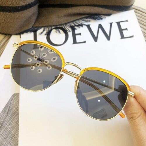 Retro Half Frame Polarizer Beach Sunglass Anti Ultraviolet Vintage Female Driving Fishing Glasses Oculos De Sol Feminino UV400