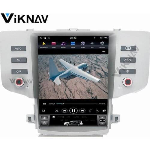 Vertical screen car GPS navigation Android 9.0 12.1 inch for-TOYOTA Reiz 2005-2009 multimedia DVD player
