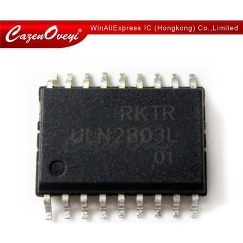 10pcs/lot ULN2803 ULN2803AG ULN2803A ULN2803L ULN2803AFWG SOP-18 In Stock