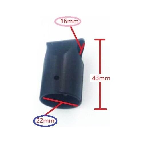 Aluminum Alloy D22mm to 16mm Tee Joint Three-way Tripod Landing Gear Carbon Tube Fixed Connector Holder Adapter for UAV