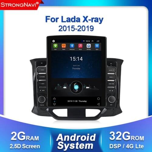 2.5D 9.7" Tesla screen android DSP WIFI BT For LADA X ray Xray 2015-2019 Car Radio Multimedia Player video GPS Navigation WIFI