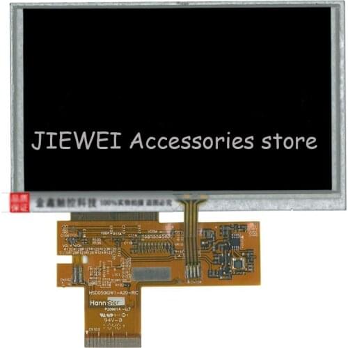 Free shipping HSD050IDW1-A20-RIC HSD050IDW1-A20 HSD050IDW1 A20 5 inch lcd screen and touch screen 40 pin 800*480
