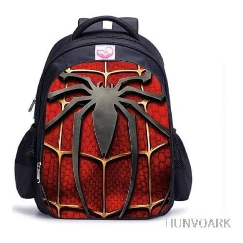 Children 3D Cute Spiderman Design Backpack boys Primary school bag kids Kindergarten backpack Mochila