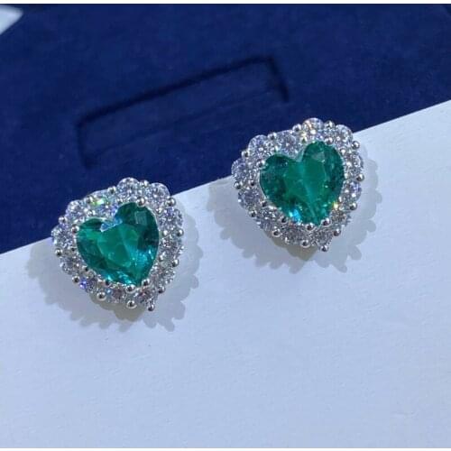 Designer Fashion 925 Sterling Silver Jewelry 3A Cubic Zirconia Party Earring