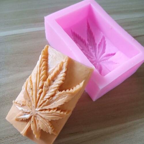 Maple Leaf Soap Silicone Mould For Candle Chocolate Tools Making Polymer Clay Crafts Resin Plaster Handmade Mold Bakeware