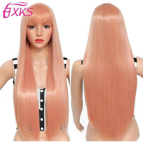 Розовые парики FXKS China At AliExpress
