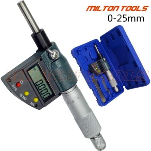 0-25mm/0-1inch Electronic Micron Micrometer Head 0.001mm digital micrometer head Electric meter Head