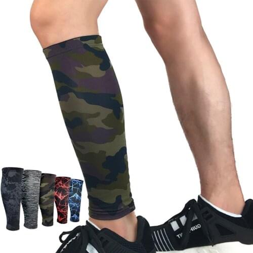 HUYIDA Compression Calf Sleeve Leggings Protective Outdoor Sports Safety Breathable Warm Running Hiking Cycling UV Protection