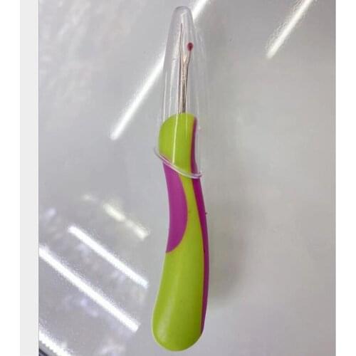 Creative Stitches Removed Tool Wire Picker Practical DIY Handcraft Sewing Thread Cutter Seam Ripper With Rubber Handle