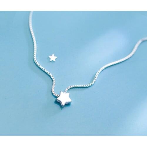 Mloveacc Silver Necklaces