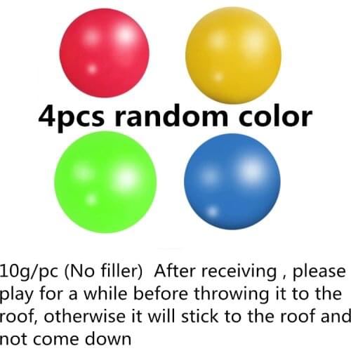 Stick Wall Ball Decompression Balls Suction Decompression Toy Sticky Squash Ball Sticky Target Ball Catch Throw Ball kids Toys