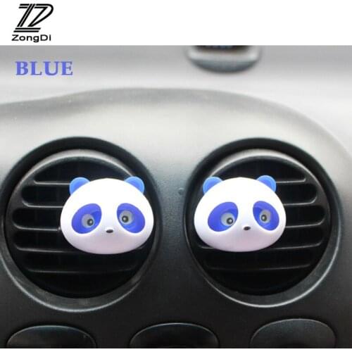 ZD 1Pc Car Outlet Perfume Panda outlet perfume for Chevrolet cruze BMW e46 e39 e90 Audi a4 b6 a3 Peugeot 307 206 407 accessories