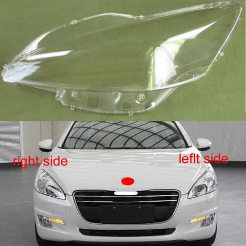 Headlight Cover Headlight Transparent Shell Headlamp Cover Lampshade Lens for Peugeot 508 2011 2012 2013 2014