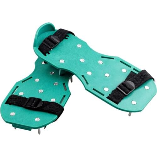 Gardening Walking Lawn Aerators New Arrival Grass Spikes Straw Sandals Lawn Aerators 30x14cm Garden Yard Grass Cultivator Tool