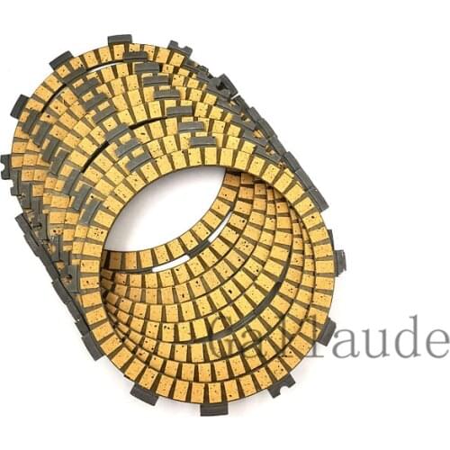 Carbon Fibre Clutch Friction Disc Plate Kit For Kawasaki KX250F KX250 F 04-18 ZX600 ZX-6R 07-19 ZX636 ZX-6R 2005-2006