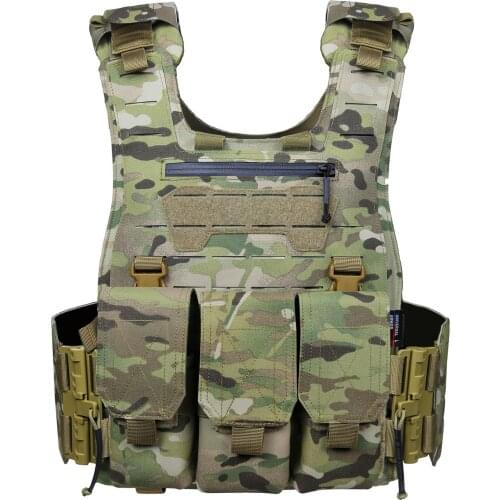 U.T.A Universal Tactical Alliance X-Merlin Laser Cutting Plate Carrier military Tactical Vest Tactics Accessories - MC
