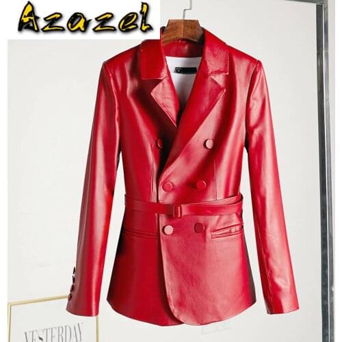 Real Genuine Leather Women Clothes 2020 Sheepskin Korean Elegant Spring Female Jacket Womens Fur Coat ZT2180