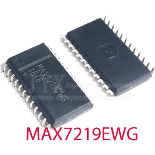 10PCS MAX7219EWG SOP24 MAX7219 SOP-24 MAX7219CWG SMD new and original IC