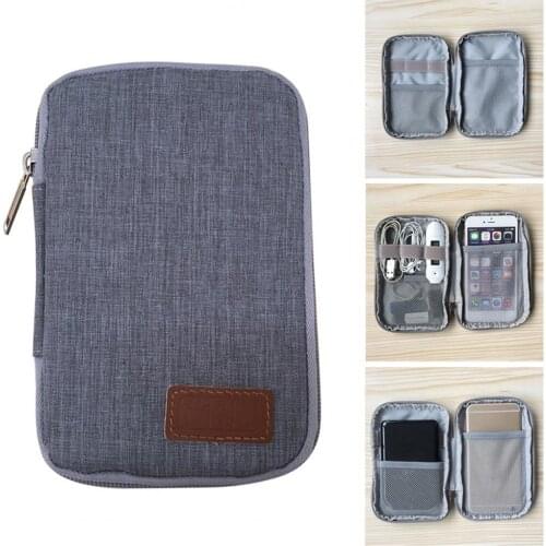 80%HOT Multifunctional Electronic Accessories USB Drive Charger Cable Storage Bag Pouch Organizer Case for Home