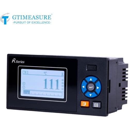 1-4 Channals Paperless Recorder Temperature Pressure Humidity Current Voltage Logger USB Data Logger Curve 4-20mA
