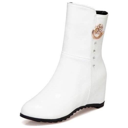 Big Size Simple boots boots women woman winter boots women women shoes botas